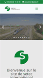 Mobile Screenshot of inter.setec.fr