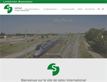Tablet Screenshot of inter.setec.fr